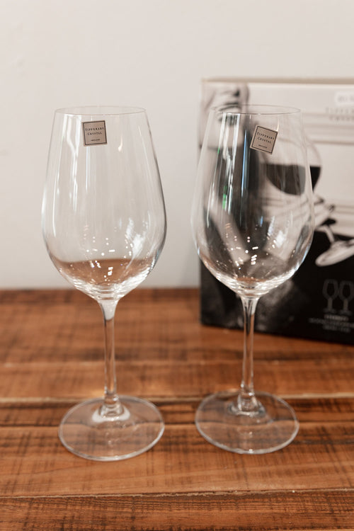 Set of 2 Eternity Wine Glasses