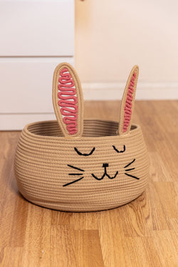 Carraig Donn Set of 2 Woven Bunny Baskets