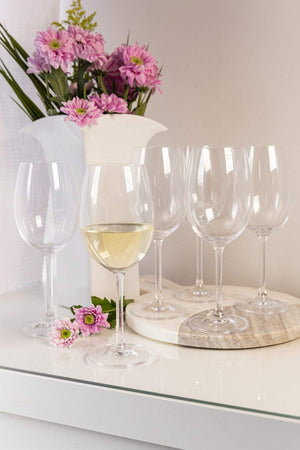 Set of 6 Connoisseur White Wine Glasses