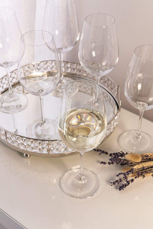Set of 6 Elegance Wine Glasses