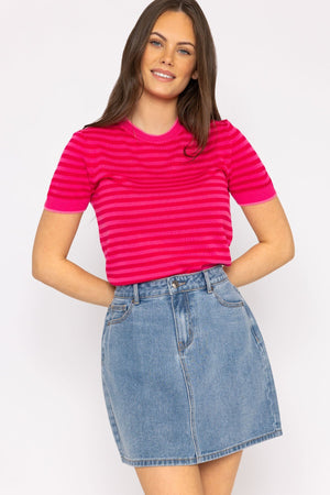 Carraig Donn Short Denim Skirt