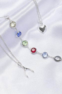 Carraig Donn Silver Plated chain with Heart Pendant