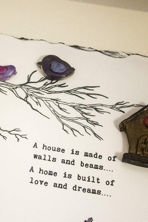 Carraig Donn Slatecraft Art- Love & Dreams