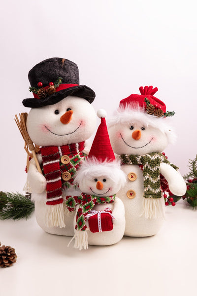 Carraig Donn Snowman Family Christmas Decoration