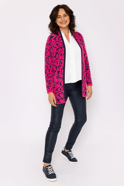 Carraig Donn Soft Touch Cardigan in Pink