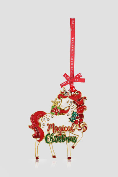 Carraig Donn Sparkle Unicorn Christmas Decoration Gift Box