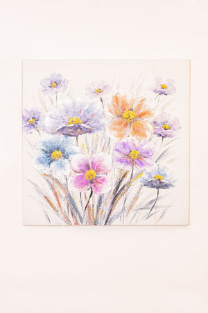 Spring Flowers Canvas Wall Art
