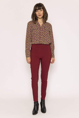 Stretch Pant in Red