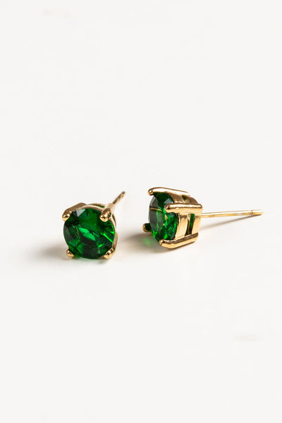 Carraig Donn Stud Earrings in Green