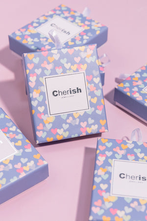 Carraig Donn The "U" Initial Necklace in Rose Gold