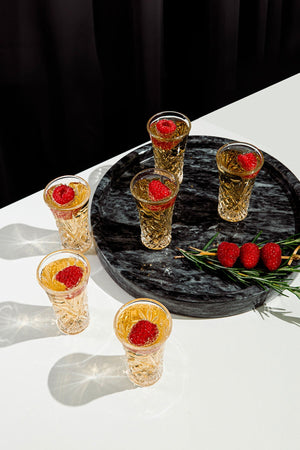 Carraig Donn Trinity Fluted Shot Glasses