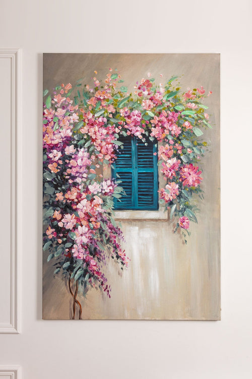Tuscan Window Canvas Wall Art