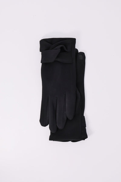 Carraig Donn Twist Front Glove in Black