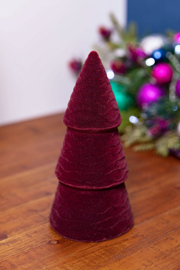 Carraig Donn Velvet Tree Christmas Decoration