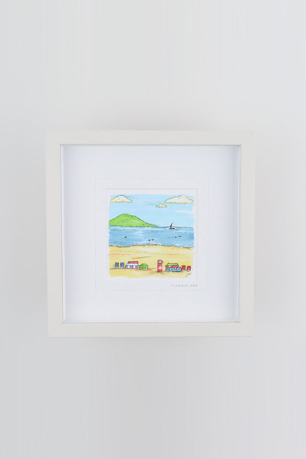 Carraig Donn Vitamin Sea Small Framed Art Print