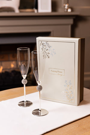 Carraig Donn Wedding Toasting Flutes Set of 2