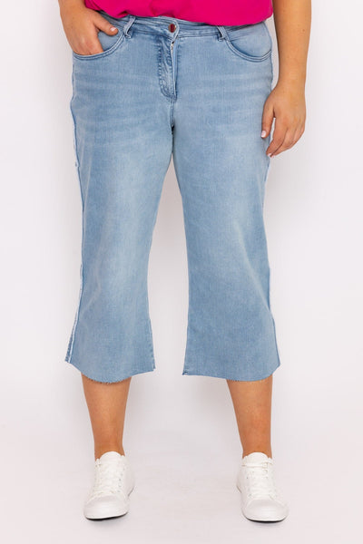 Carraig Donn Wide Leg Culotte Jeans in Denim