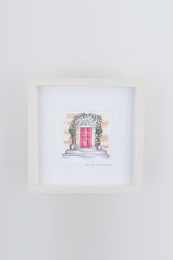 Carraig Donn Yes To The Address Small Framed Art Print