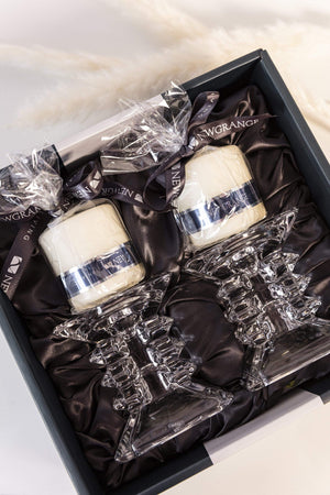 Carraig Donn Ziggy Pillar Candleholder Pair